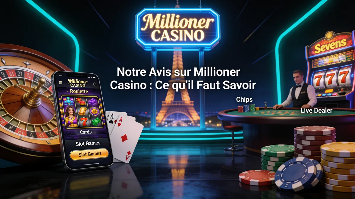 Notre Avis sur Millioner Casino : Ce qu'il Faut Savoir — millioner casino en France